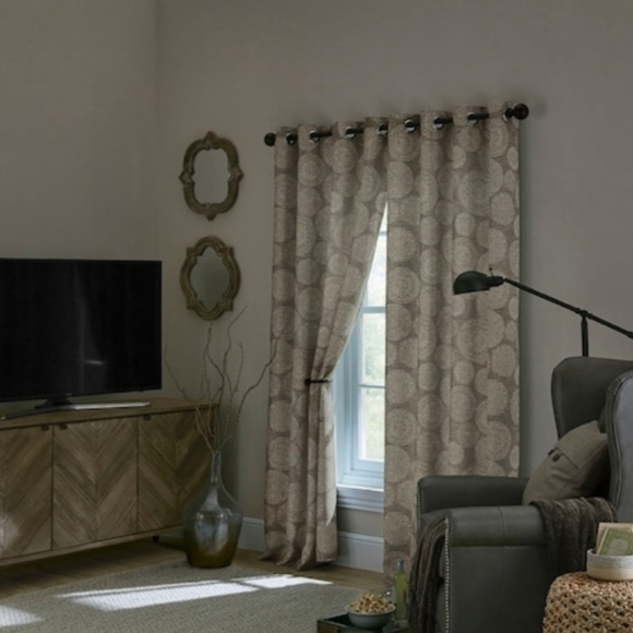 Allen + Roth Single Curtain Panel 84" - Picture 2 of 5